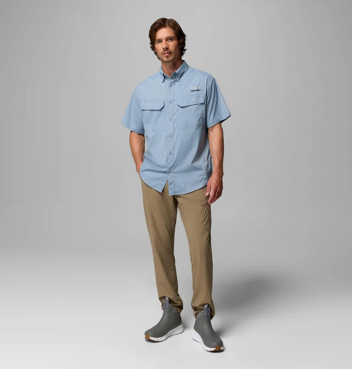 Men's PFG Skiff Guide II Short Sleeve Shirt
