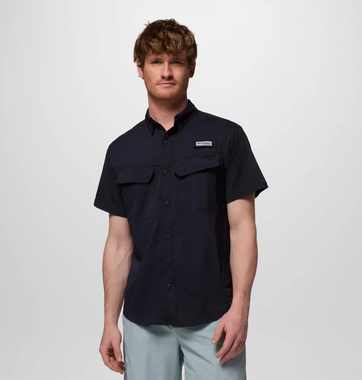 Men's PFG Skiff Guide II Short Sleeve Shirt - Tall