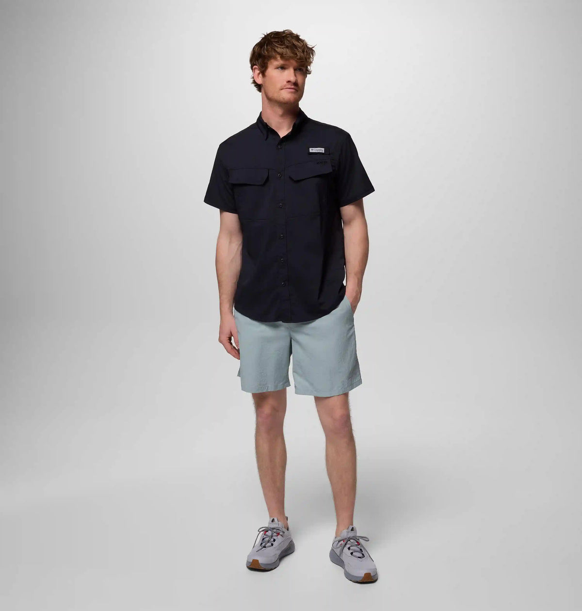 Men's PFG Skiff Guide II Short Sleeve Shirt - Tall