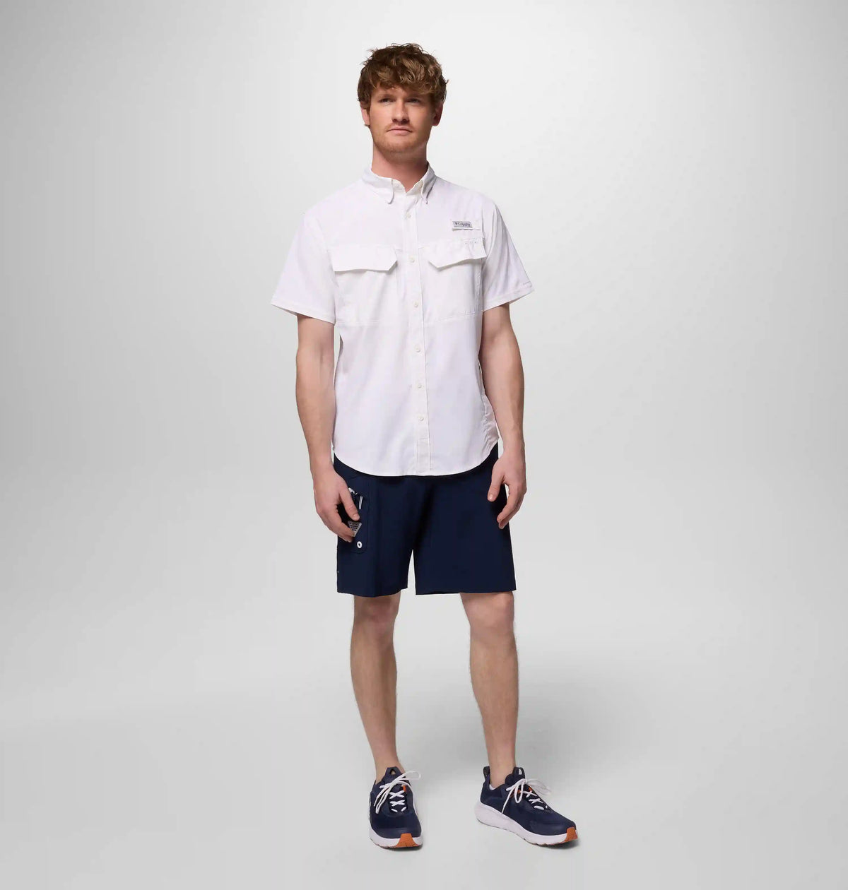 Men's PFG Skiff Guide II Short Sleeve Shirt - Tall