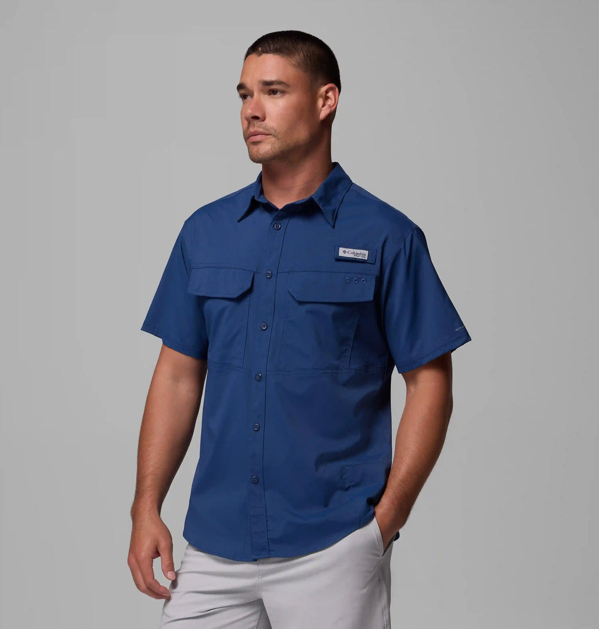 Men's PFG Skiff Guide II Short Sleeve Shirt - Tall