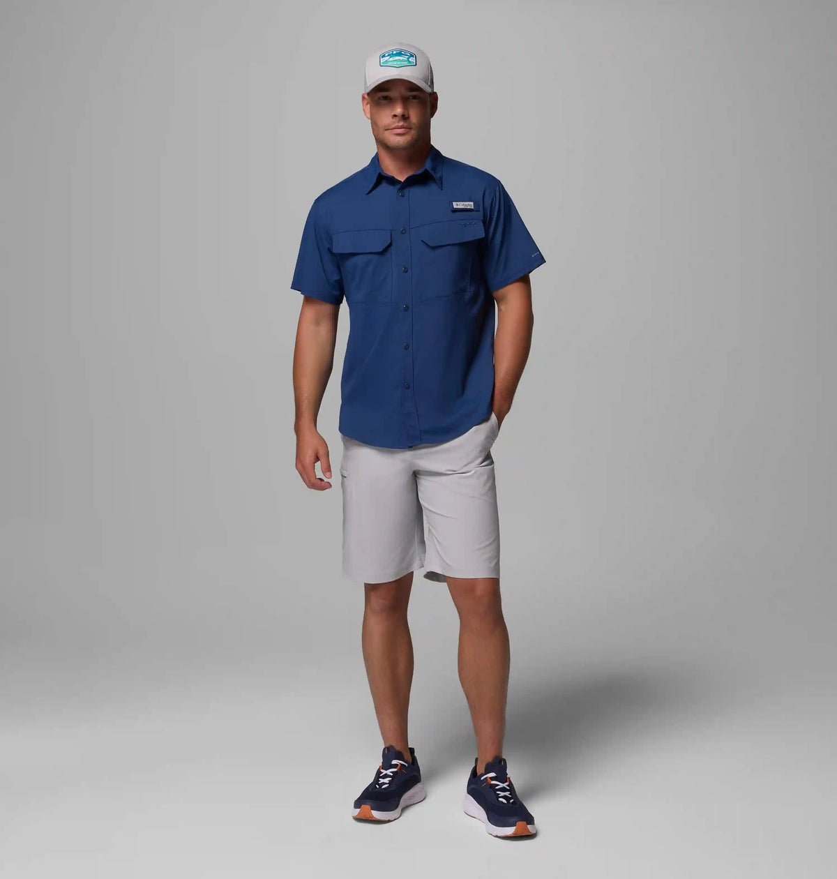Men's PFG Skiff Guide II Short Sleeve Shirt - Tall