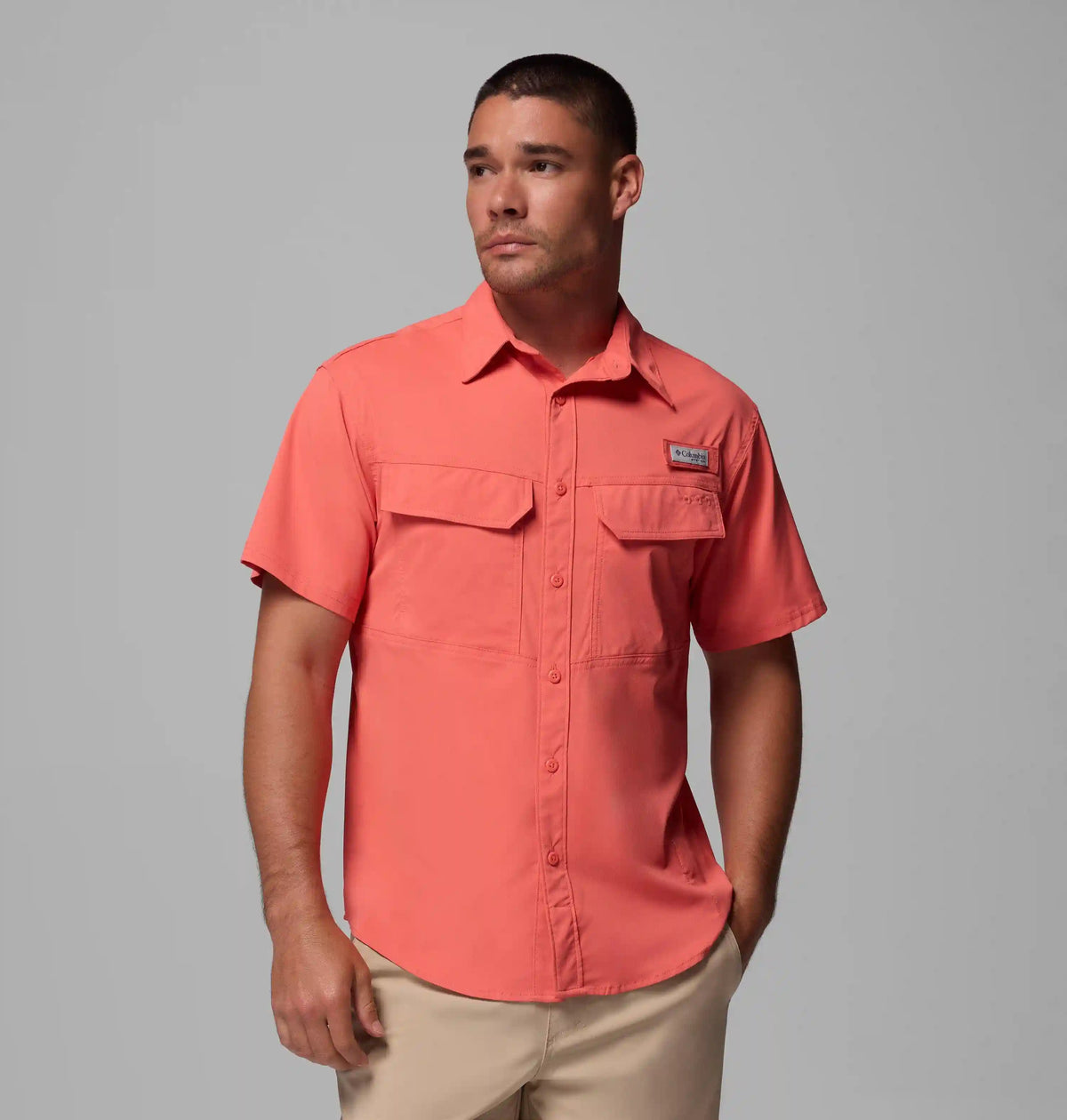Men's PFG Skiff Guide II Short Sleeve Shirt - Tall