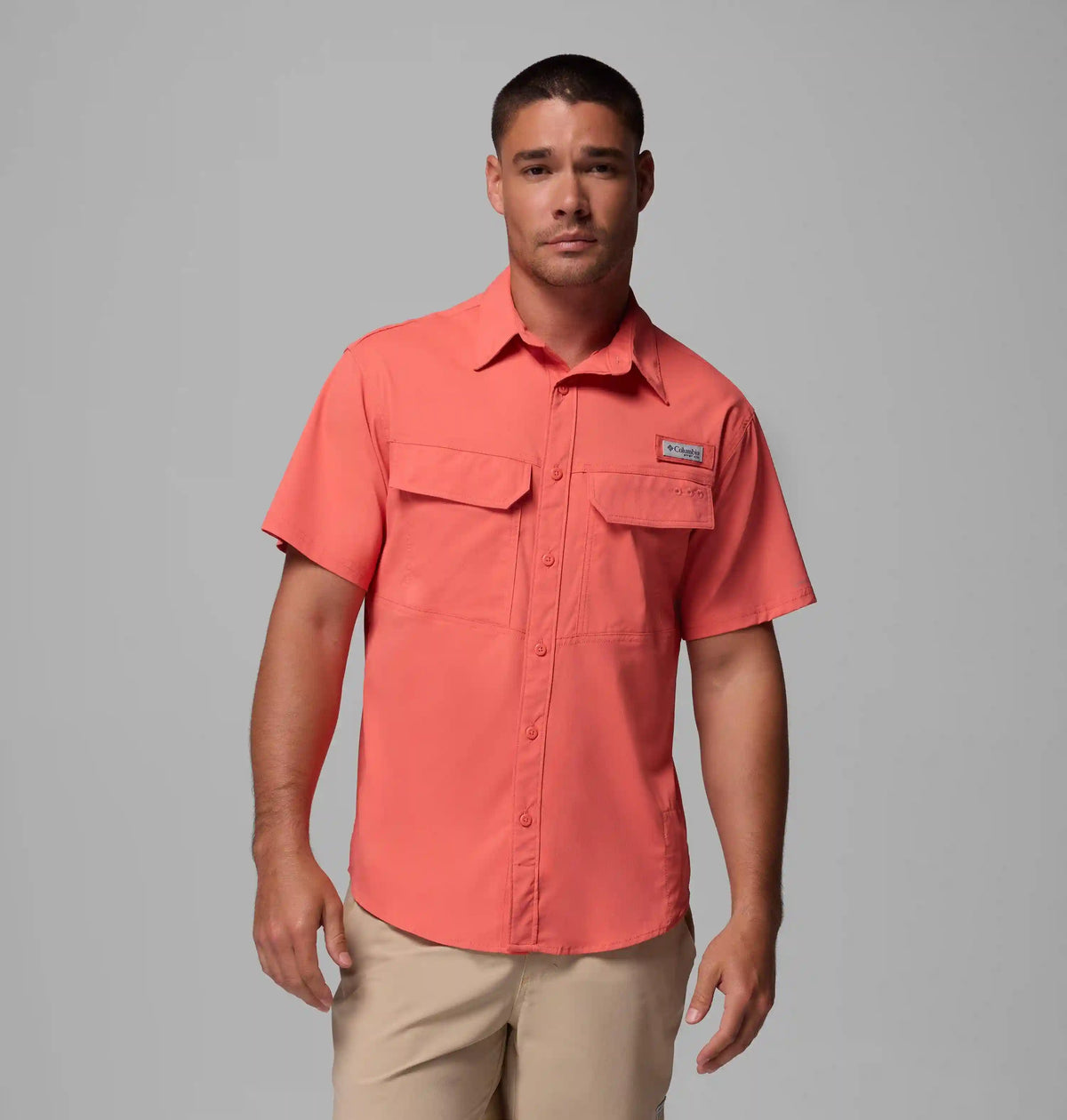Men's PFG Skiff Guide II Short Sleeve Shirt - Tall