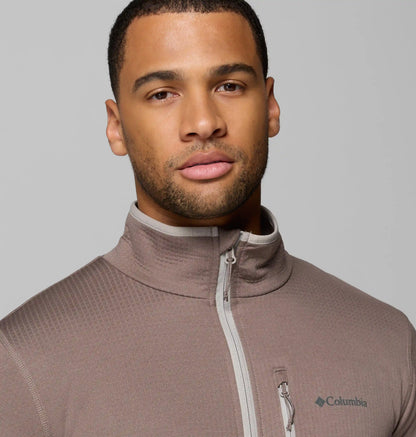 Men's Essential Hike Grid Fleece Full Zip Jacket