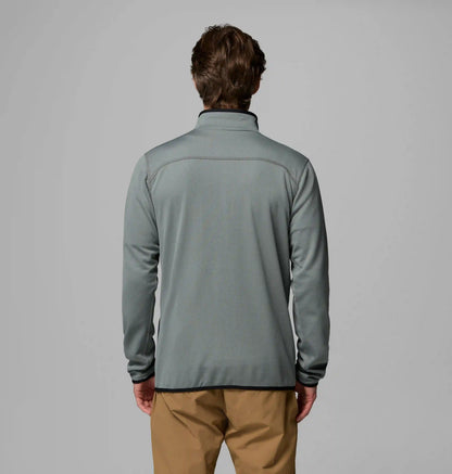 Men's Essential Hike Grid Fleece Full Zip Jacket