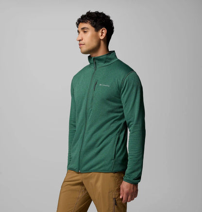 Men's Essential Hike Grid Fleece Full Zip Jacket