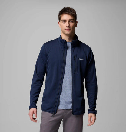 Men's Essential Hike Grid Fleece Full Zip Jacket