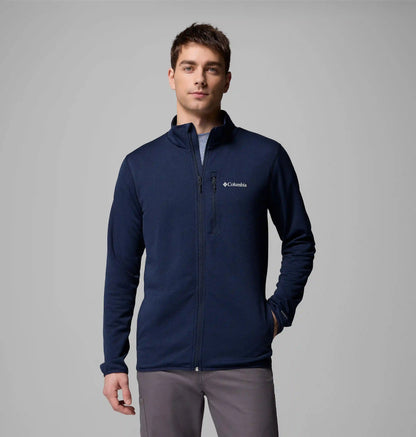 Men's Essential Hike Grid Fleece Full Zip Jacket