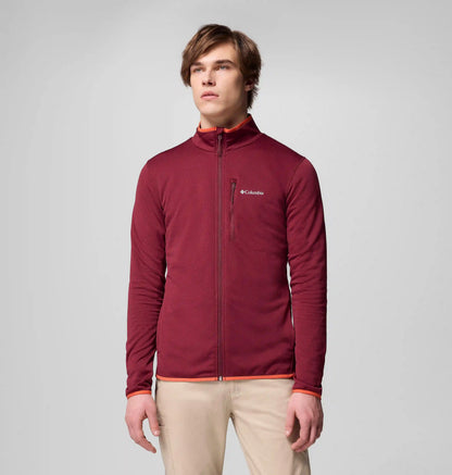 Men's Essential Hike Grid Fleece Full Zip Jacket