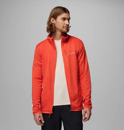 Men's Essential Hike Grid Fleece Full Zip Jacket