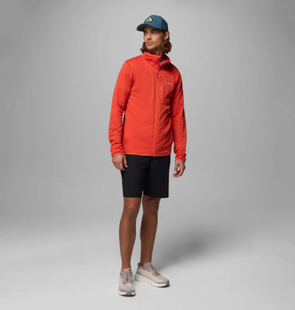 Men's Essential Hike Grid Fleece Full Zip Jacket