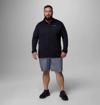 Men's Essential Hike Grid Fleece Full Zip Jacket - Big