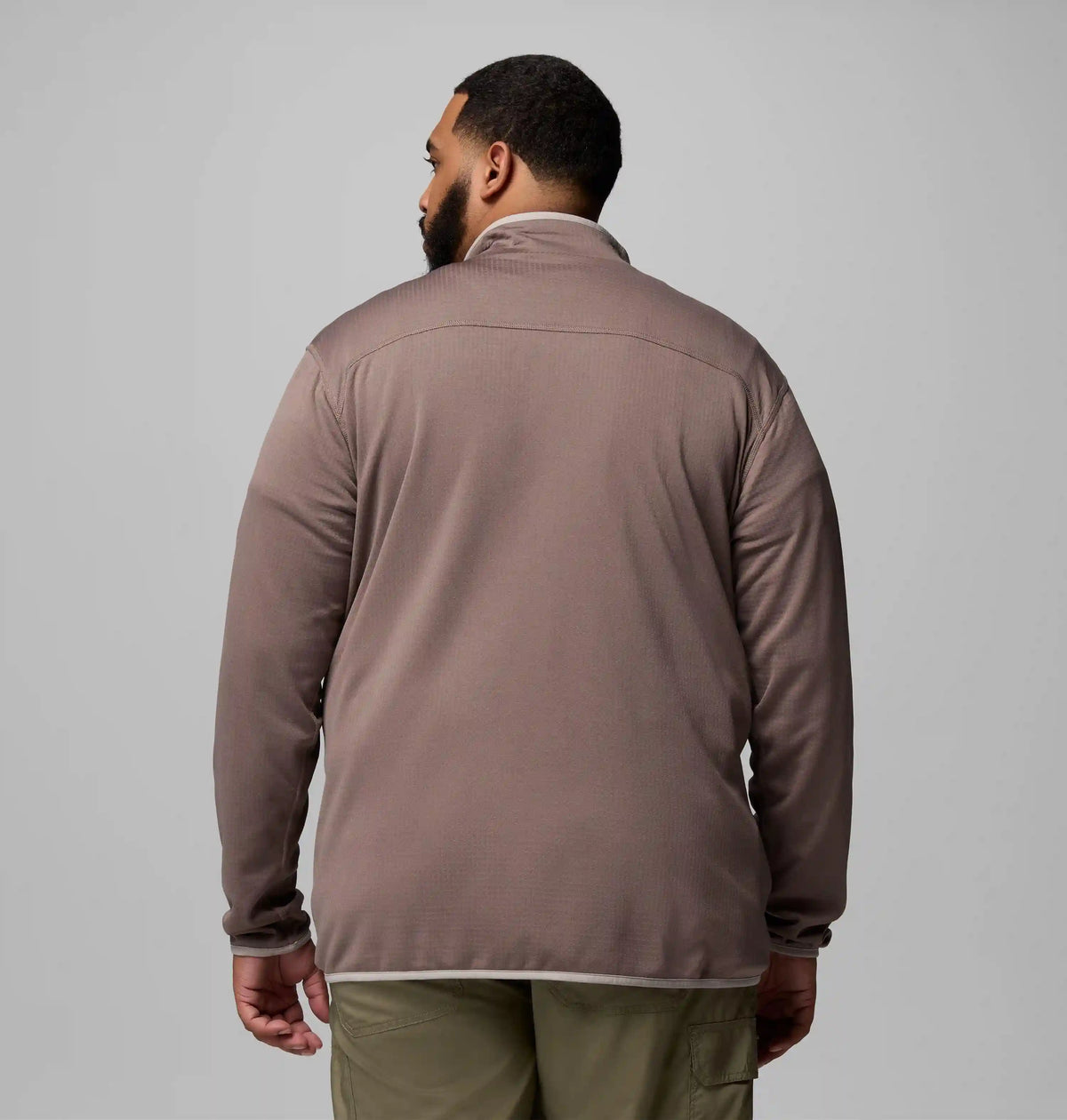 Men's Essential Hike Grid Fleece Full Zip Jacket - Big
