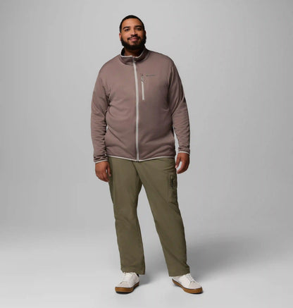Men's Essential Hike Grid Fleece Full Zip Jacket - Big