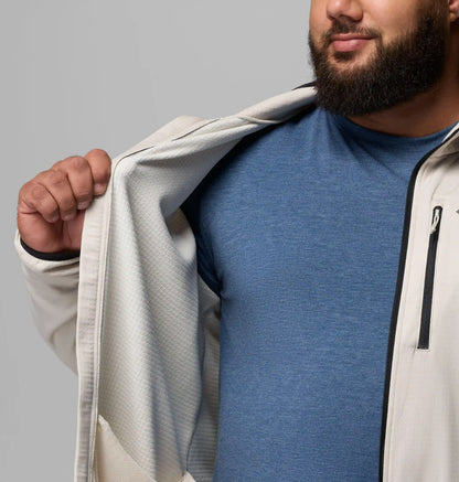 Men's Essential Hike Grid Fleece Full Zip Jacket - Big