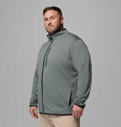 Men's Essential Hike Grid Fleece Full Zip Jacket - Big