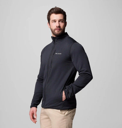 Men's Essential Hike Grid Fleece Full Zip Jacket - Tall