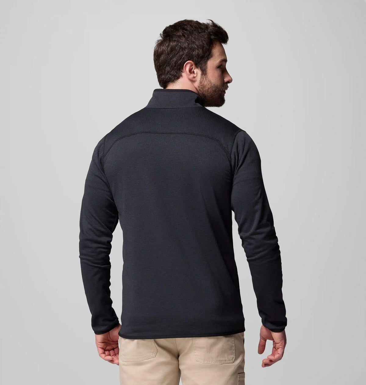 Men's Essential Hike Grid Fleece Full Zip Jacket - Tall