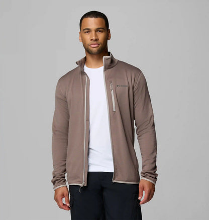 Men's Essential Hike Grid Fleece Full Zip Jacket - Tall