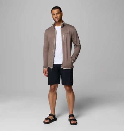 Men's Essential Hike Grid Fleece Full Zip Jacket - Tall