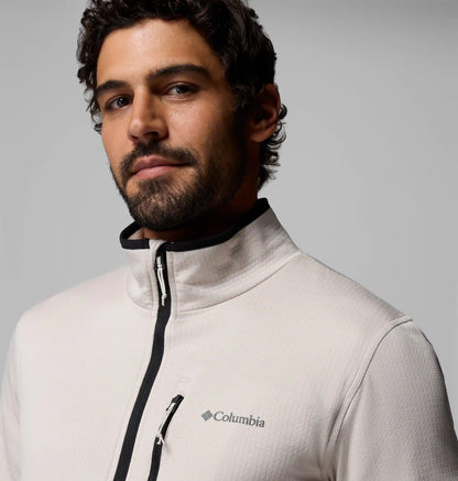 Men's Essential Hike Grid Fleece Full Zip Jacket - Tall