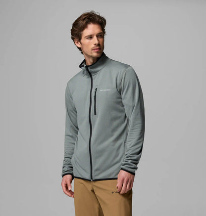 Men's Essential Hike Grid Fleece Full Zip Jacket - Tall