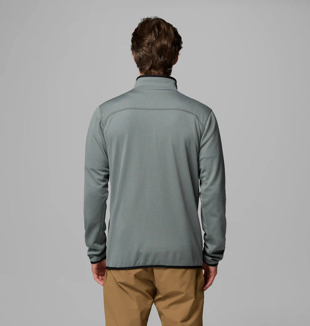 Men's Essential Hike Grid Fleece Full Zip Jacket - Tall
