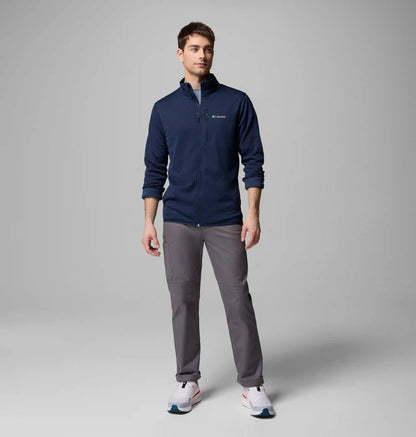 Men's Essential Hike Grid Fleece Full Zip Jacket - Tall
