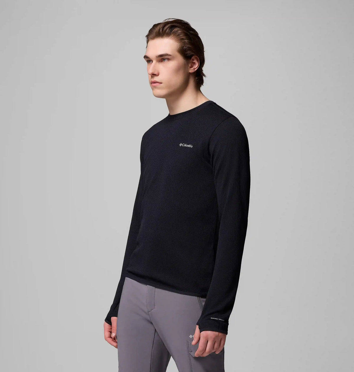 Men's Tech Trail Utility Warm Long Sleeve Crew Shirt