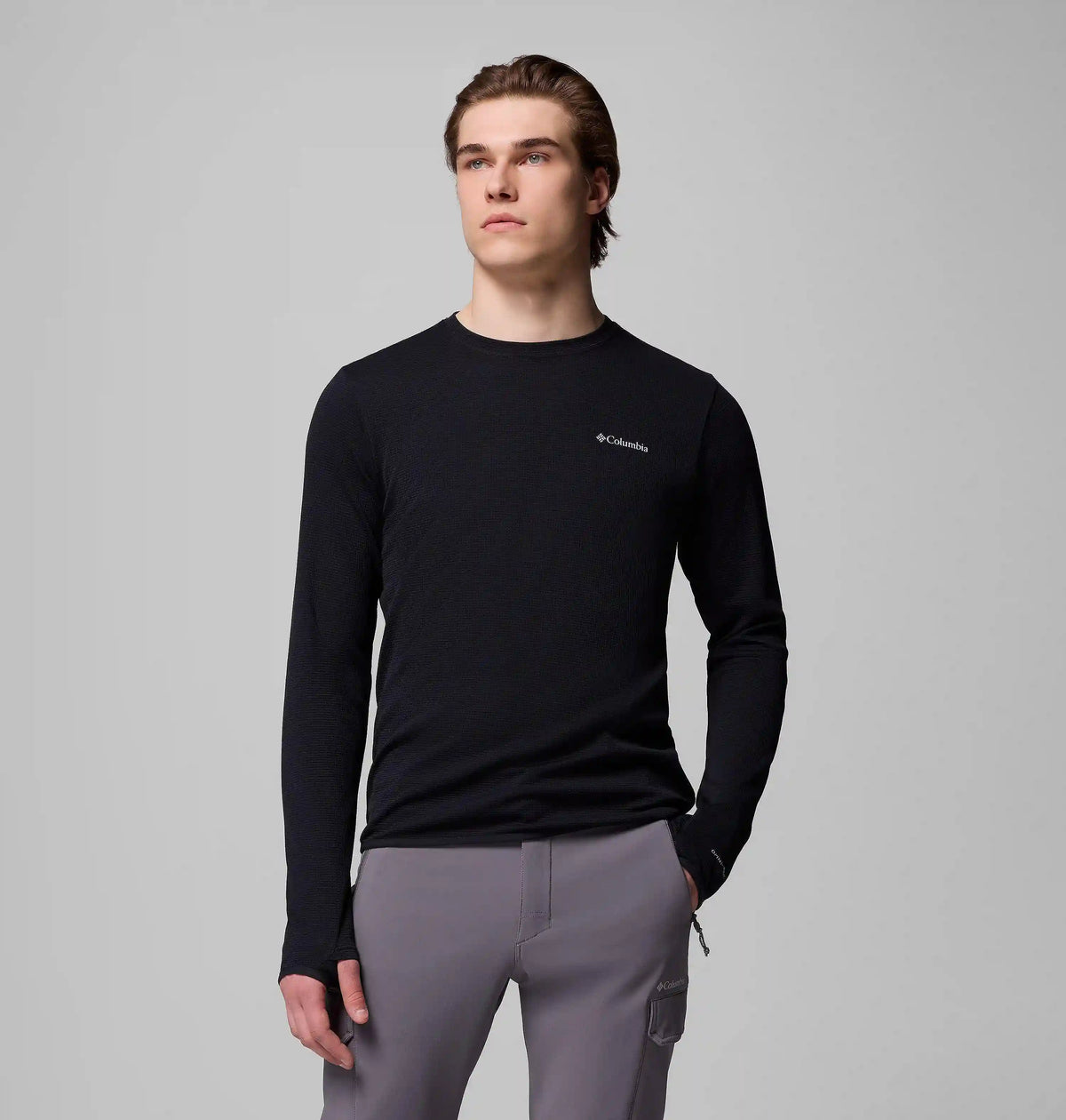 Men's Tech Trail Utility Warm Long Sleeve Crew Shirt
