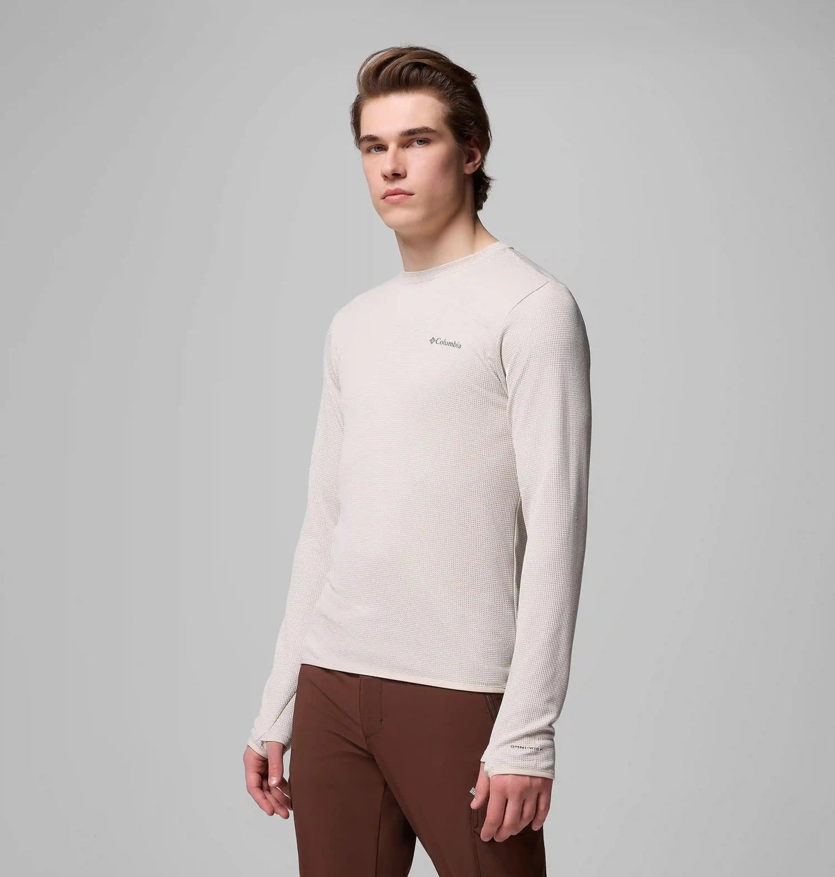 Men's Tech Trail Utility Warm Long Sleeve Crew Shirt