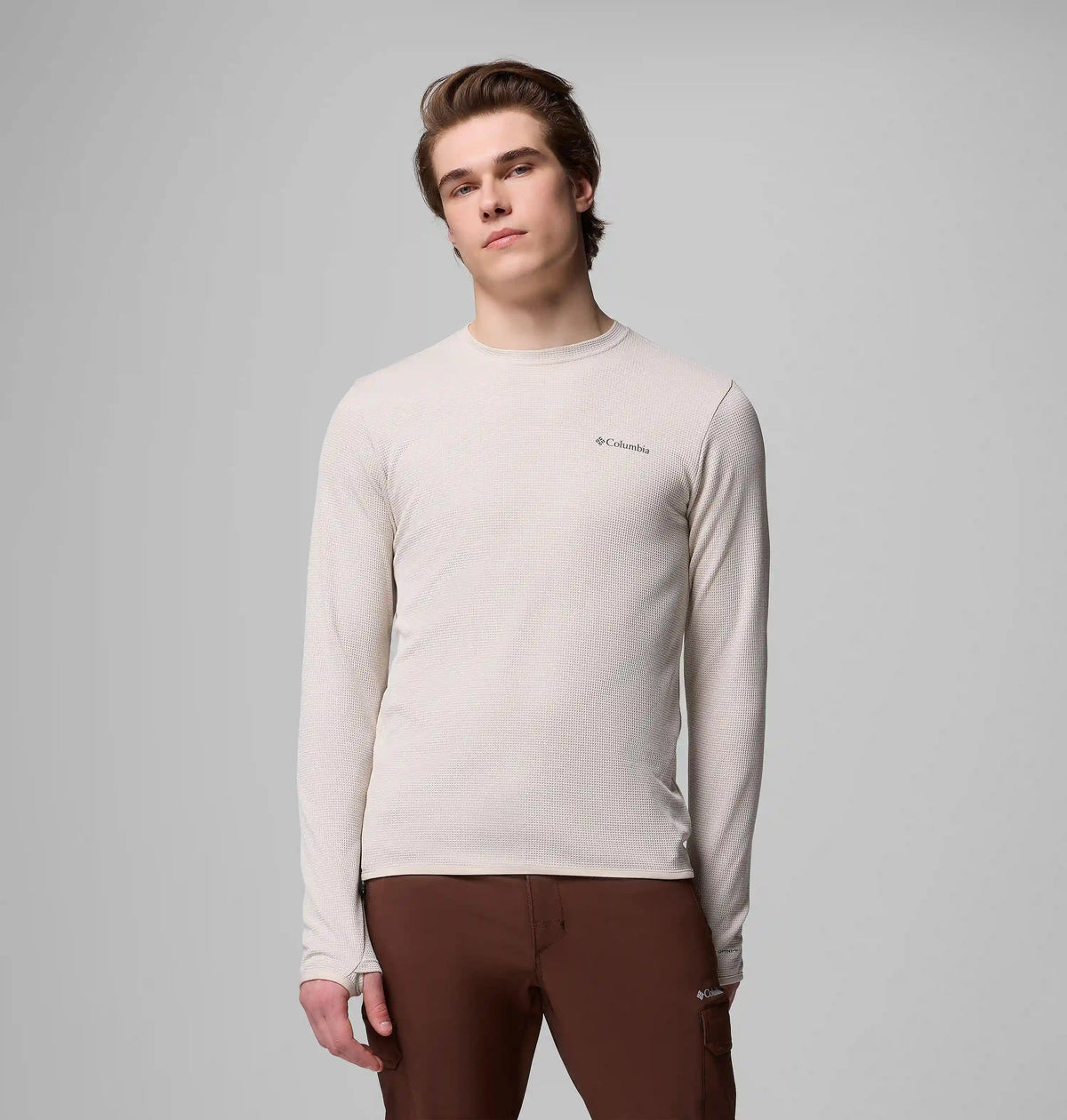 Men's Tech Trail Utility Warm Long Sleeve Crew Shirt