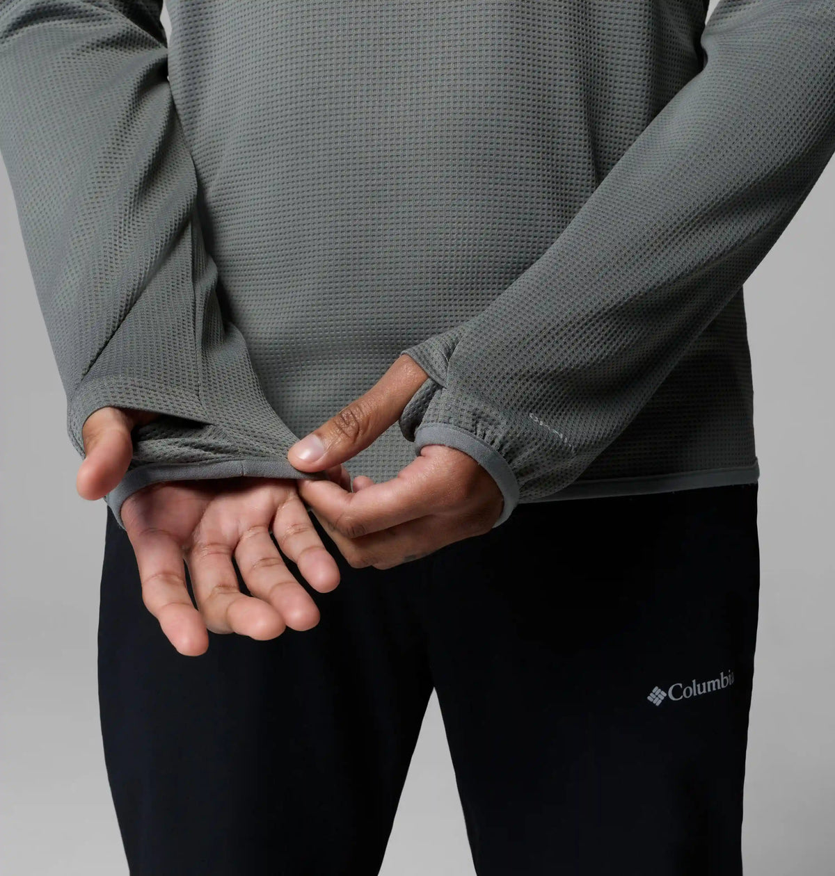 Men's Tech Trail Utility Warm Long Sleeve Crew Shirt