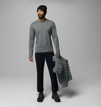Men's Tech Trail Utility Warm Long Sleeve Crew Shirt