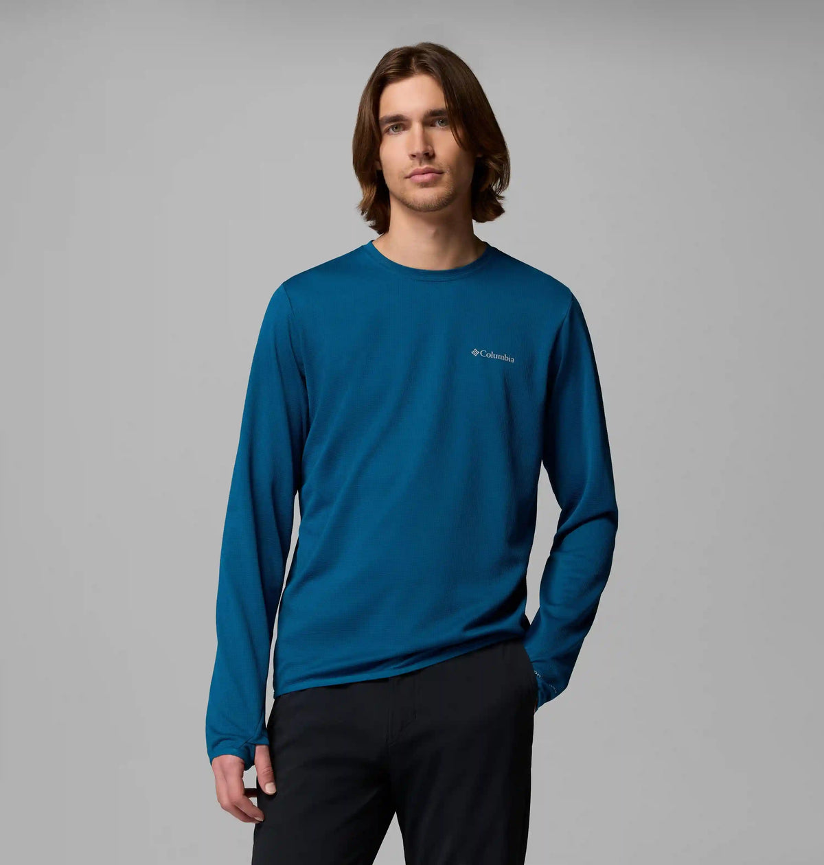 Men's Tech Trail Utility Warm Long Sleeve Crew Shirt