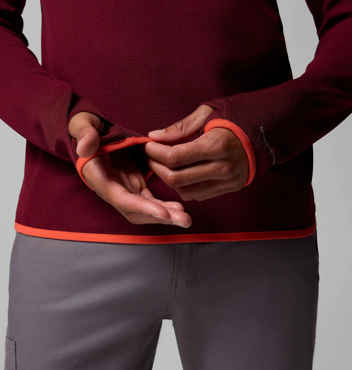 Men's Tech Trail Utility Warm Long Sleeve Crew Shirt