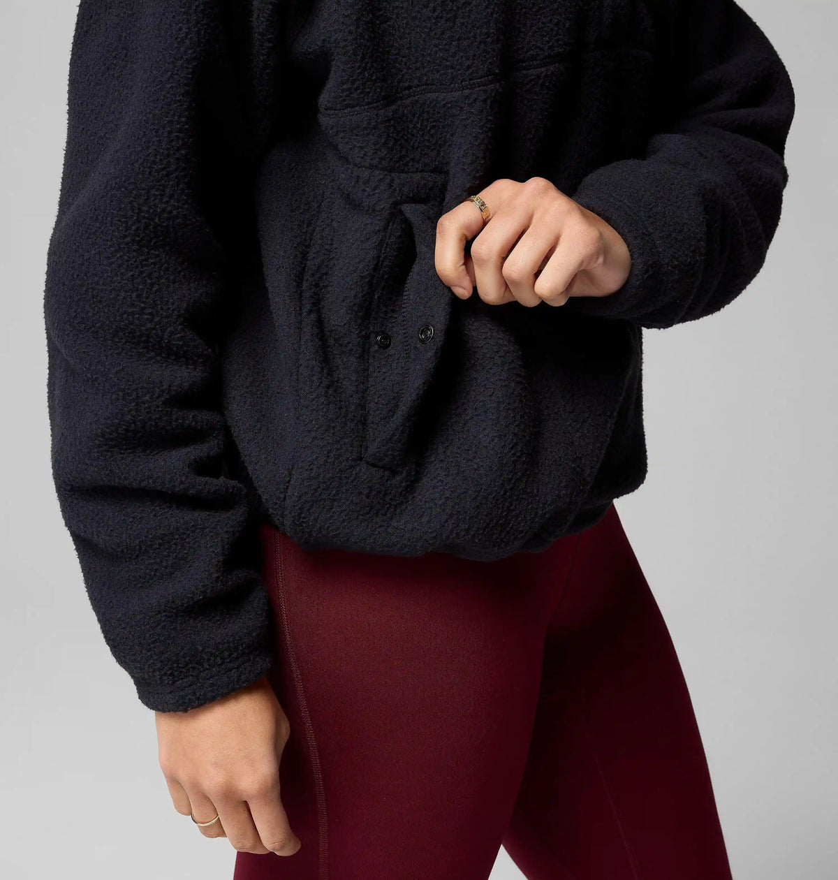 Women's Jasper Ridge Pebbled Fleece Half Snap