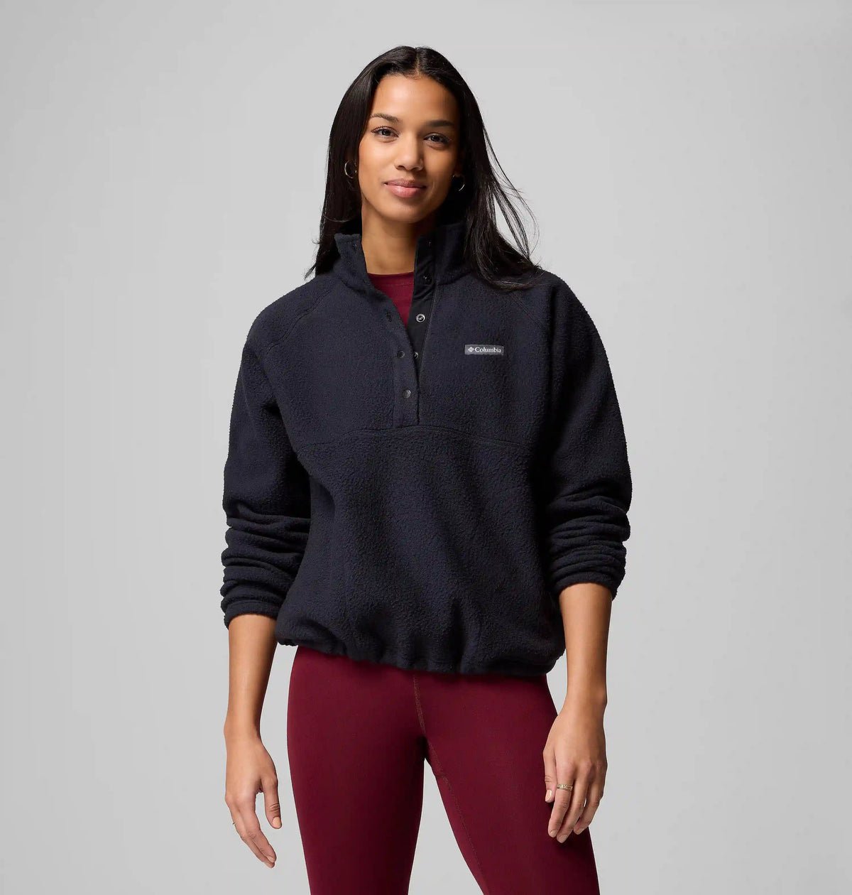 Women's Jasper Ridge Pebbled Fleece Half Snap