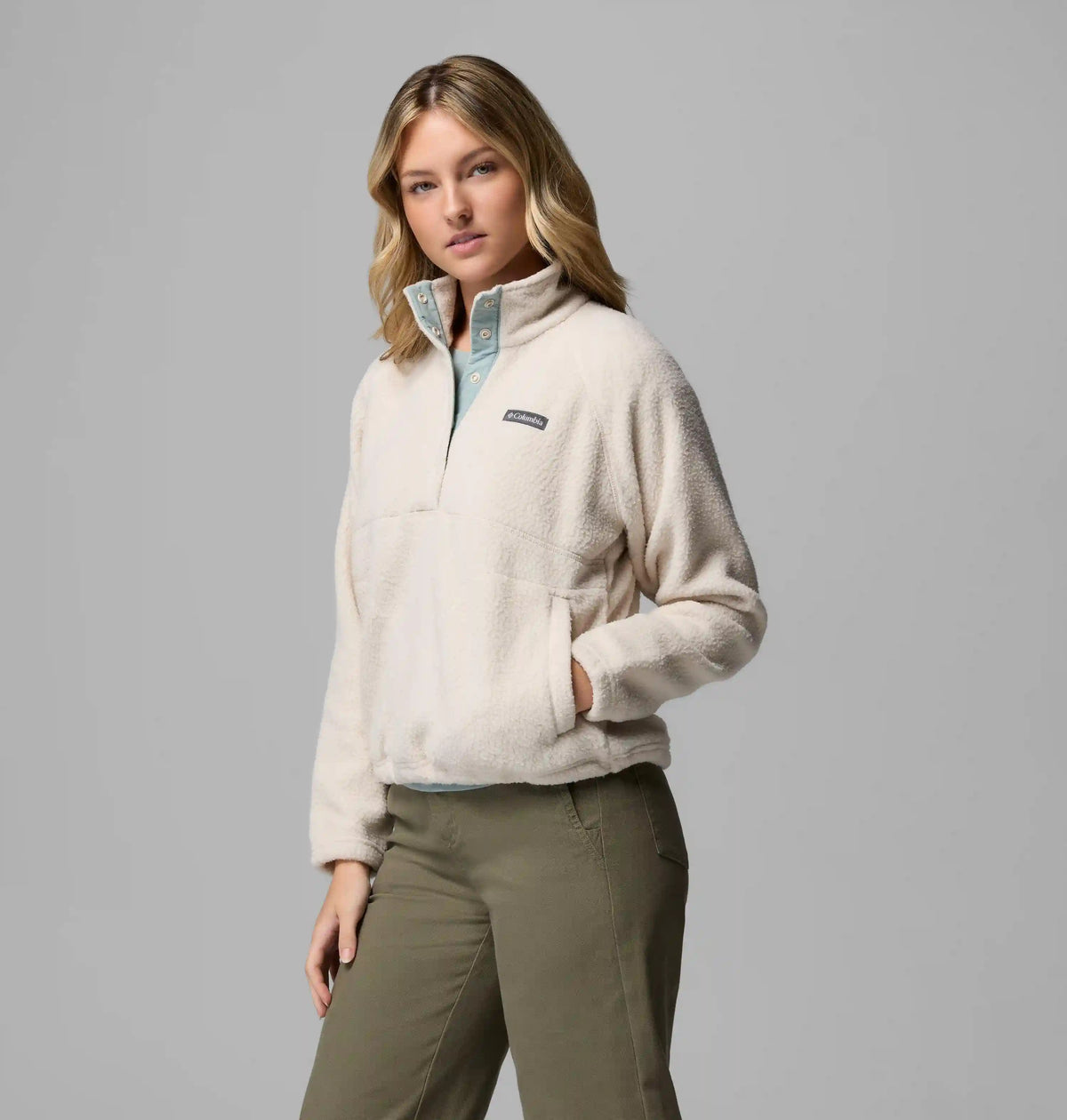 Women's Jasper Ridge Pebbled Fleece Half Snap