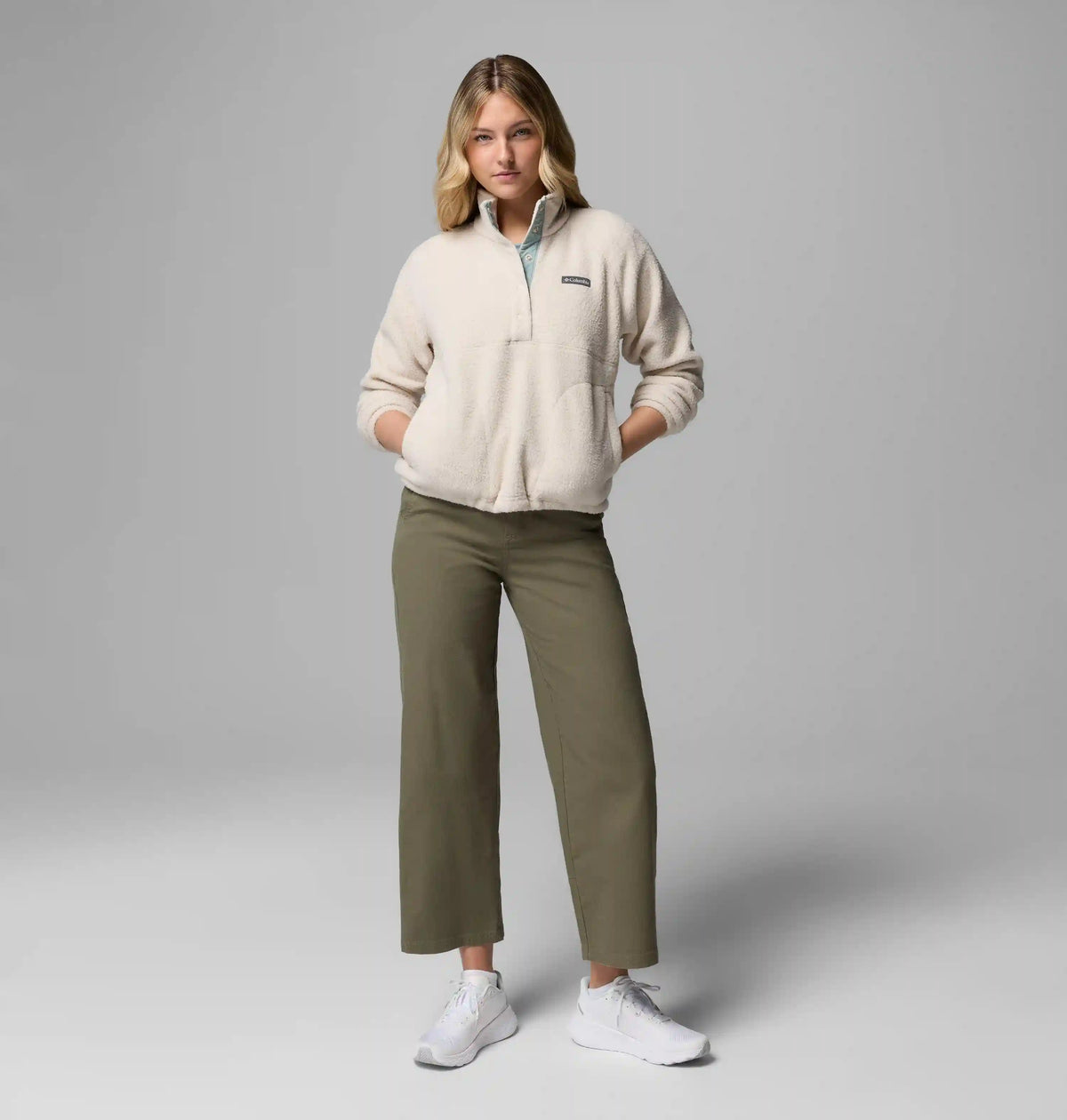 Women's Jasper Ridge Pebbled Fleece Half Snap