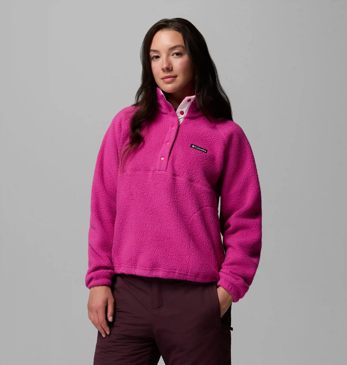 Women's Jasper Ridge Pebbled Fleece Half Snap