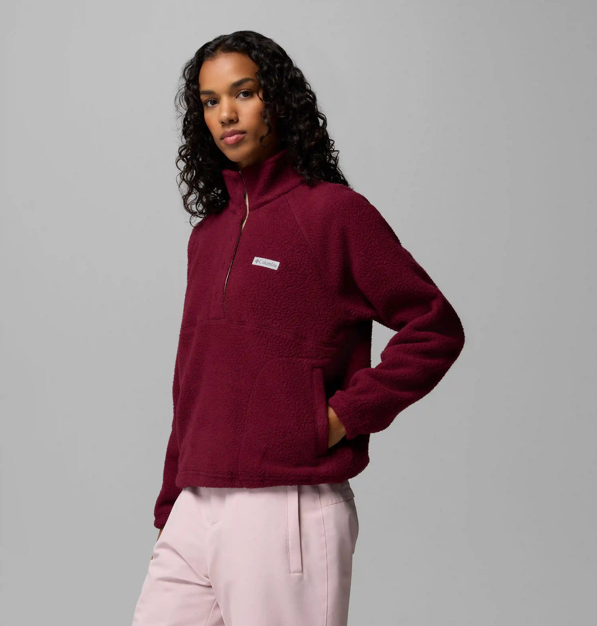 Women's Jasper Ridge Pebbled Fleece Half Snap