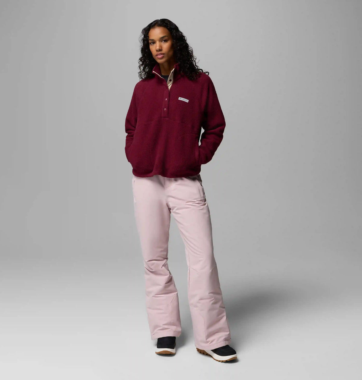 Women's Jasper Ridge Pebbled Fleece Half Snap