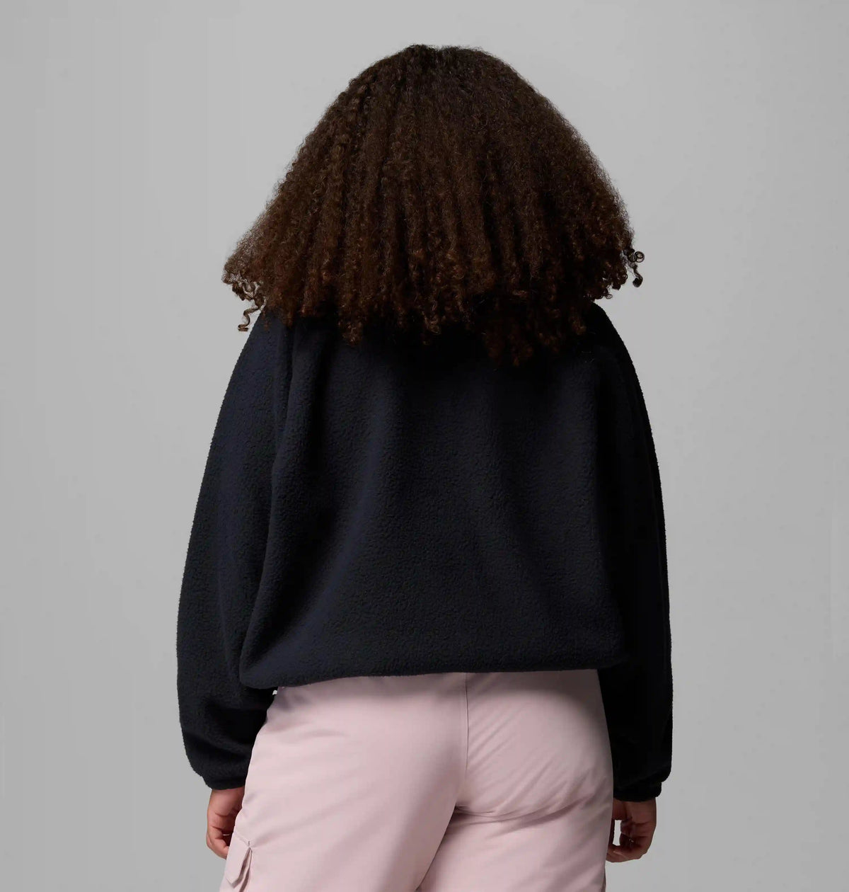 Women's Jasper Ridge Pebbled Fleece Half Snap - Plus Size