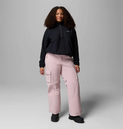 Women's Jasper Ridge Pebbled Fleece Half Snap - Plus Size