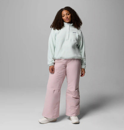 Women's Jasper Ridge Pebbled Fleece Half Snap - Plus Size