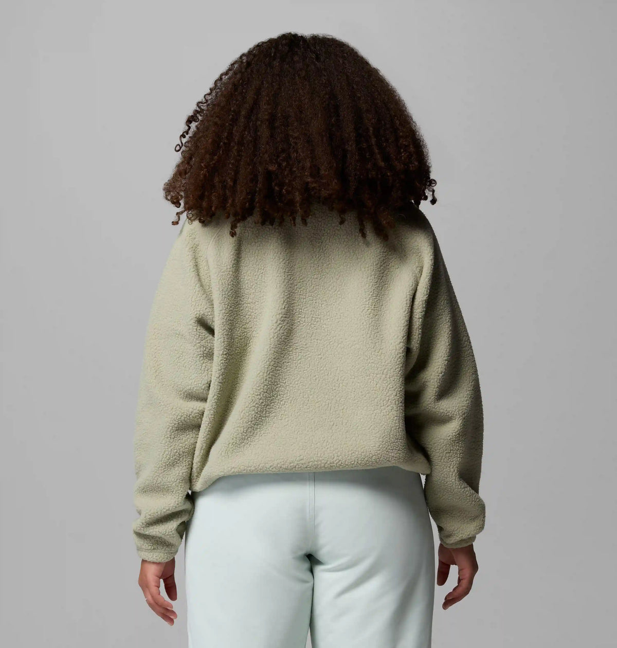 Women's Jasper Ridge Pebbled Fleece Half Snap - Plus Size