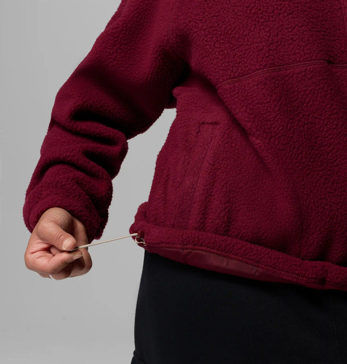 Women's Jasper Ridge Pebbled Fleece Half Snap - Plus Size