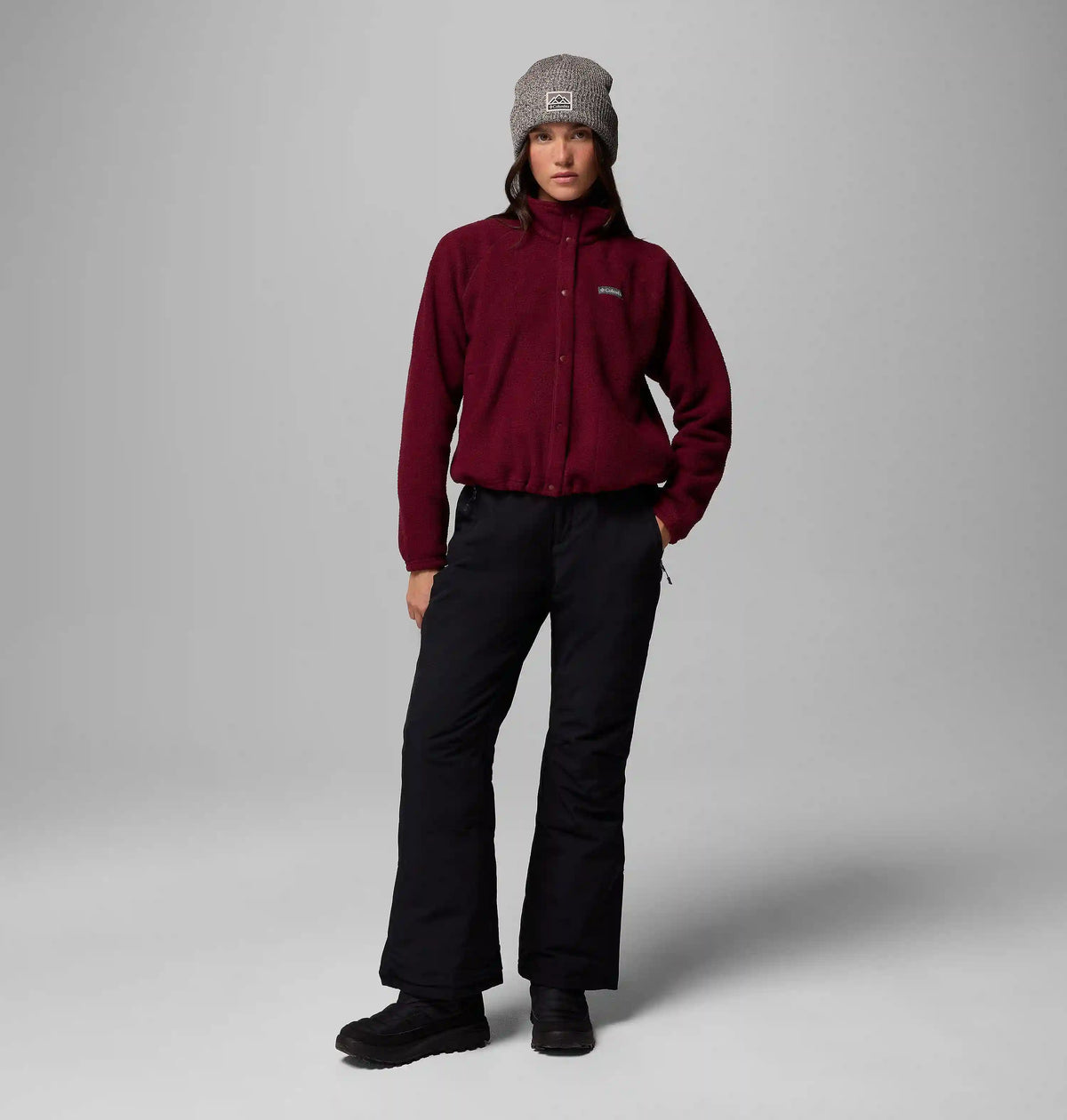 Women's Jasper Ridge Pebbled Fleece Full Snap